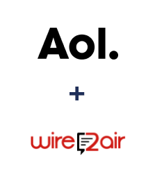 Integración de AOL y Wire2Air