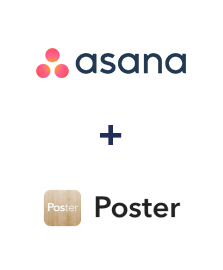 Integración de Asana y Poster