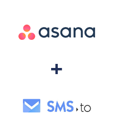 Integración de Asana y SMS.to