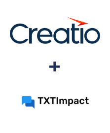 Integración de Creatio y TXTImpact