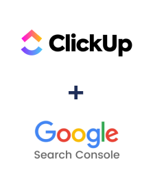 Integración de ClickUp y Google Search Console