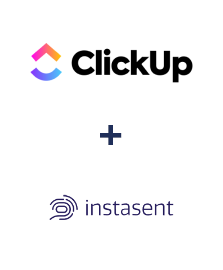 Integración de ClickUp y Instasent