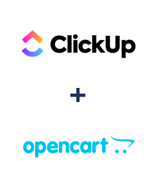 Integración de ClickUp y Opencart