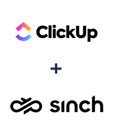 Integración de ClickUp y Sinch