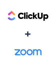 Integración de ClickUp y Zoom