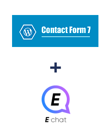 Integración de Contact Form 7 y E-chat