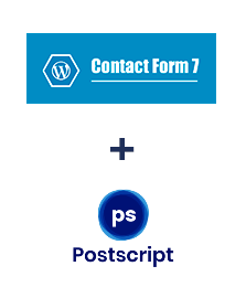 Integración de Contact Form 7 y Postscript