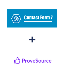 Integración de Contact Form 7 y ProveSource