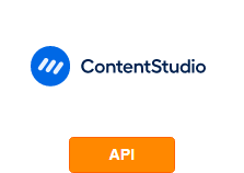 Integración de ContentStudio con otros sistemas por API