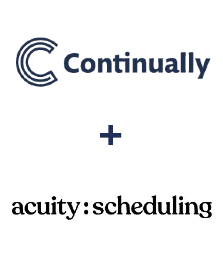 Integración de Continually y Acuity Scheduling