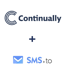 Integración de Continually y SMS.to