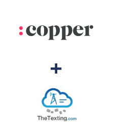 Integración de Copper y TheTexting