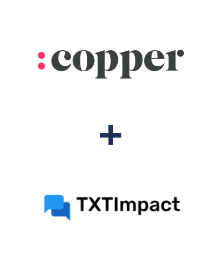 Integración de Copper y TXTImpact