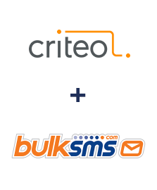 Integración de Criteo y BulkSMS