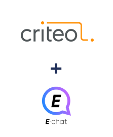 Integración de Criteo y E-chat