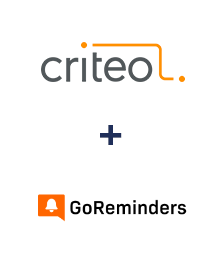 Integración de Criteo y GoReminders