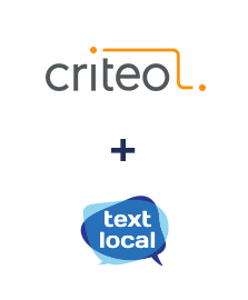Integración de Criteo y Textlocal