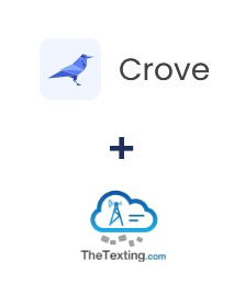 Integración de Crove y TheTexting