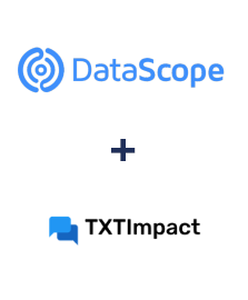 Integración de DataScope Forms y TXTImpact
