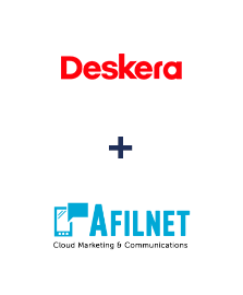 Integración de Deskera CRM y Afilnet