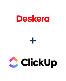 Integración de Deskera CRM y ClickUp