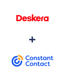 Integración de Deskera CRM y Constant Contact