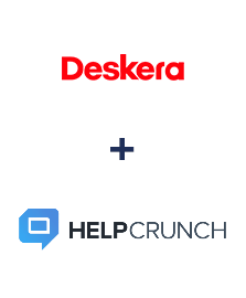 Integración de Deskera CRM y HelpCrunch