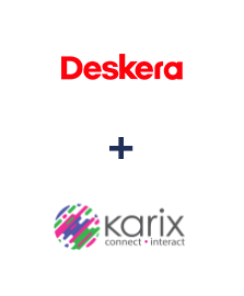 Integración de Deskera CRM y Karix