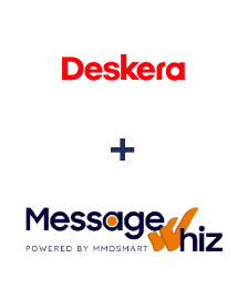 Integración de Deskera CRM y MessageWhiz