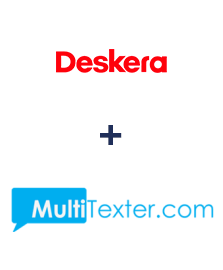 Integración de Deskera CRM y Multitexter