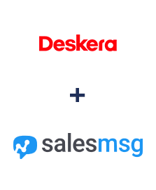 Integración de Deskera CRM y Salesmsg