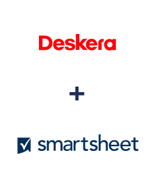 Integración de Deskera CRM y Smartsheet