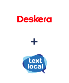 Integración de Deskera CRM y Textlocal