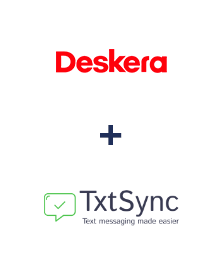 Integración de Deskera CRM y TxtSync