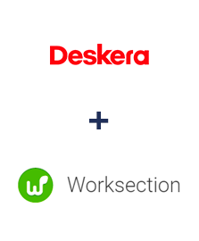 Integración de Deskera CRM y Worksection