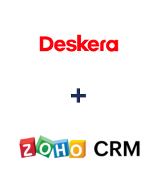 Integración de Deskera CRM y ZOHO CRM