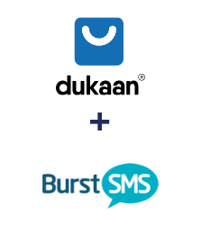 Integración de Dukaan y Burst SMS