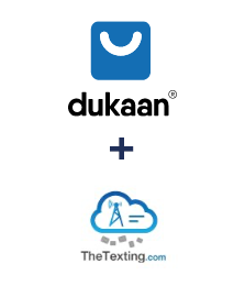 Integración de Dukaan y TheTexting