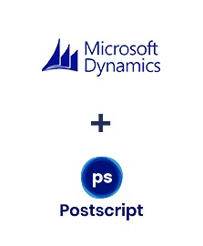 Integración de Microsoft Dynamics 365 y Postscript