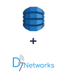 Integración de Amazon DynamoDB y D7 Networks