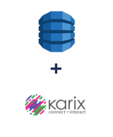 Integración de Amazon DynamoDB y Karix