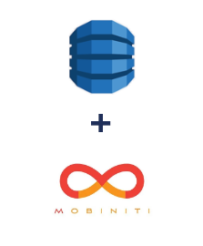 Integración de Amazon DynamoDB y Mobiniti