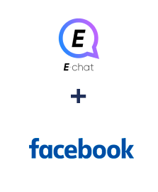 Integración de E-chat y Facebook