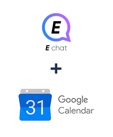 Integración de E-chat y Google Calendar