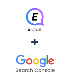 Integración de E-chat y Google Search Console