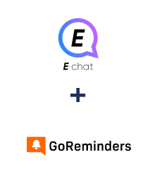 Integración de E-chat y GoReminders