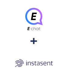 Integración de E-chat y Instasent
