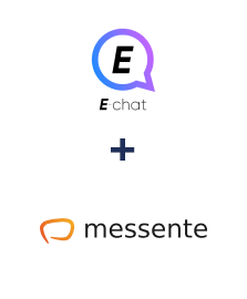 Integración de E-chat y Messente