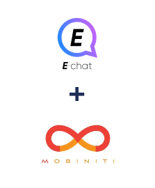Integración de E-chat y Mobiniti