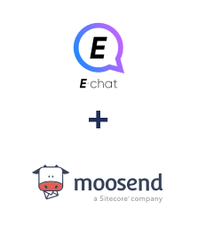 Integración de E-chat y Moosend